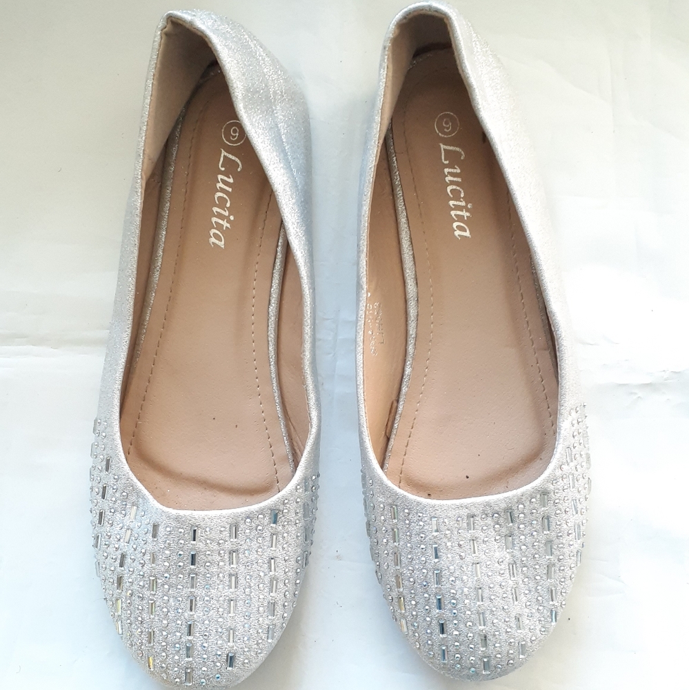 Lucita Rinestone Flats - Picture 3 of 3